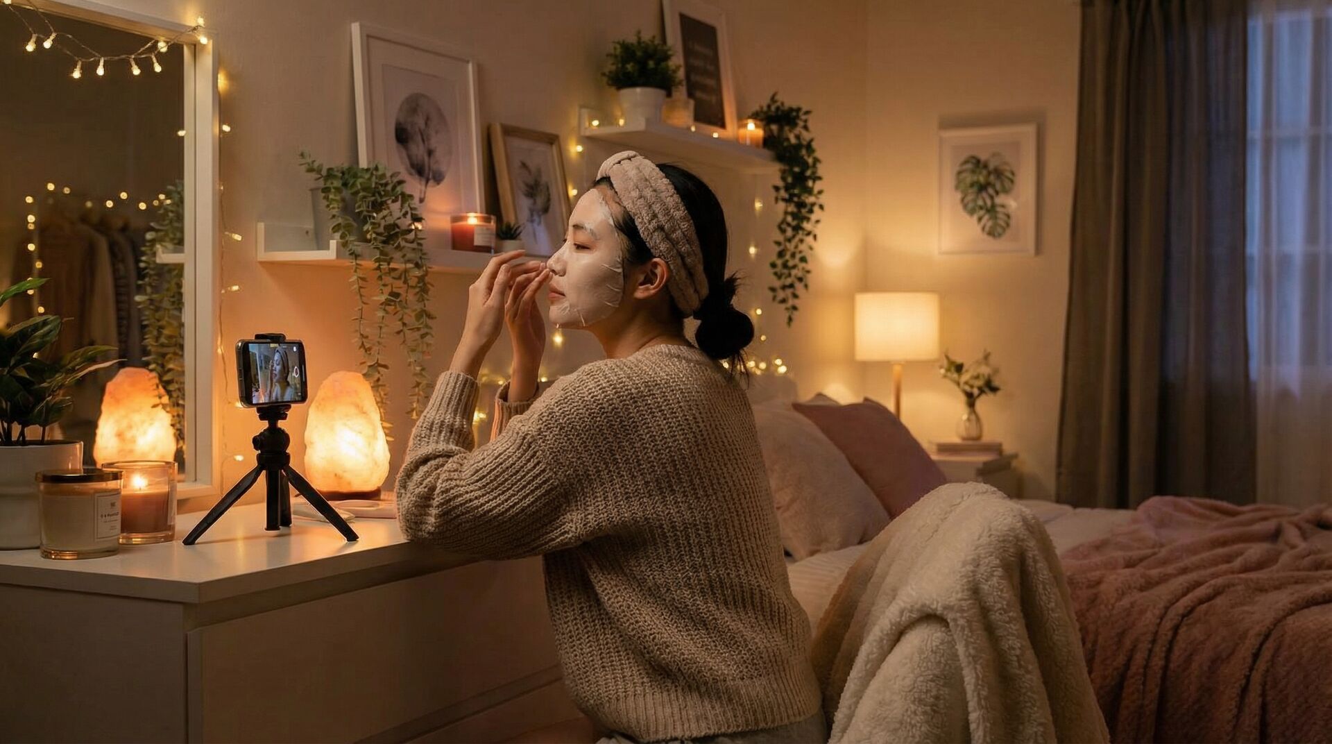 绿帽社护肤视频